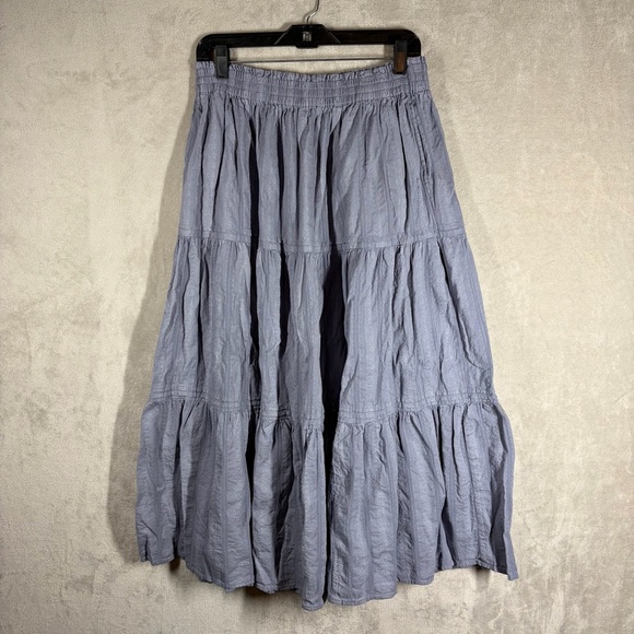 Universal Thread Dresses & Skirts - Universal Thread Tiered Maxi Skirt Size L Floral Embroidered Prairie Farmhouse